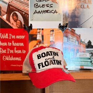 Boatin’ and Floatin’ Ponytail Hat